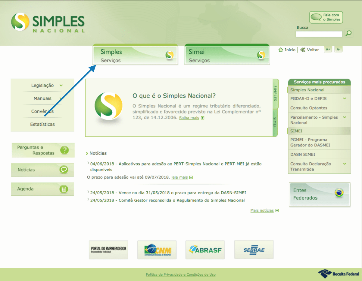 Como Emitir Declaração De Faturamento Pelo Simples Nacional 4596